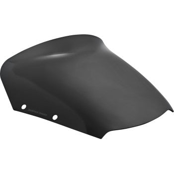 MEMPHIS SHADES Spoiler Windshield - 6" - Dark Black Smoke - FLHX MEP89010