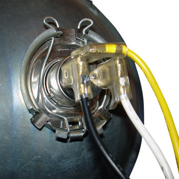 HEADWINDS Headlight Housing - 4-1/2" - Bradley Concours Bullet - Chrome 1-4500CA