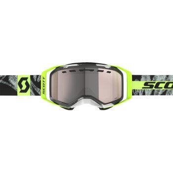 SCOTT Prospect 2.0 SMB Goggle - Caviar Black/Safety Yellow - AMP Silver Chrome Lens 421503-7911313