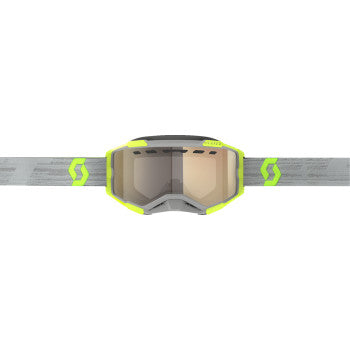 SCOTT Fury LS Snow Goggle - Gray/Yellow - Light Sensitive - Bronze Chrome Lens 278604-1120245