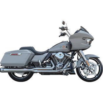 S&S CYCLE 2-into-1 GNX Exhaust System - Race Only - Chrome - Touring 550-1168