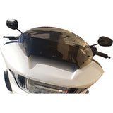 WIND VEST Windshield - 10-1/2" - Light Smoke - FLTRX/SE/STSE 57-1010