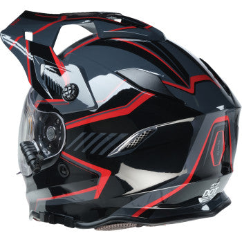 Z1R Range 2.0 Snow Helmet - Rotor - Black/Red - Medium 0101-17231