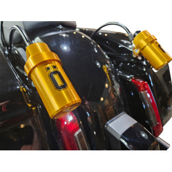 OHLINS Shock Absorber - 12" - Fully Adjustable - STX36 Blackline   HD 778