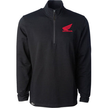 FACTORY EFFEX Quarter Zip Honda Performance Black Md 29-85322