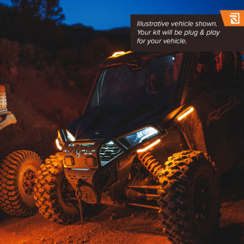 RAVEK Apex Lights™ - Running - Amber - RZR Pro XP 64-504A