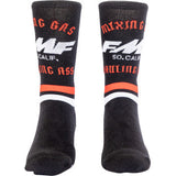 FMF FMF Black Letter Socks - Black - One Size FA24194904