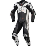 ALPINESTARS GP Plus v4 Sprint 1-Piece Leather Suit - Black/Red Fluo/White - US 38 / EU 48 3150225-1231-48