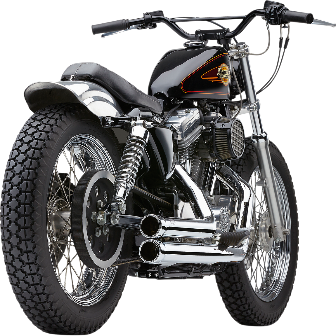 COBRA 909 Exhaust - Chrome  86-03 XL  6701
