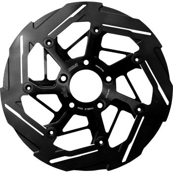 SBS Design "D" 7-Spoke Brake Rotor 7143DL-B