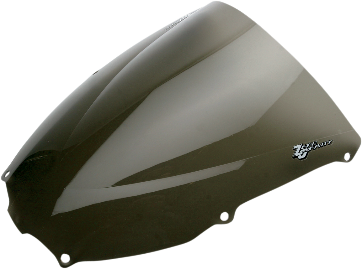 Zero Gravity Double Bubble Windscreen - Smoke - ZX6R  2000-2002  16-244-02