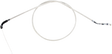 MOTION PRO Throttle Cable - Push - Suzuki - Stainless Steel 64-0267