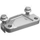 HAWG HALTERS  Axial Caliper Mount Adapter Bracket - Chrome FBAXCC-13LH
