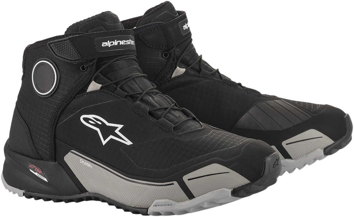 ALPINESTARS CR-X Drystar® Shoes - Black/Cool Gray - US 10 261182010510