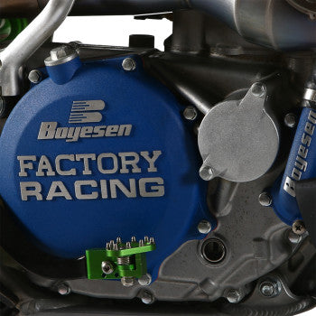 BOYESEN Clutch Cover - Blue - KTM/Husqvarna CC-41CL