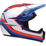 Z1R Child Dirt Maxx Helmet - Vortex - Red/White/Blue - S/M 0111-1748