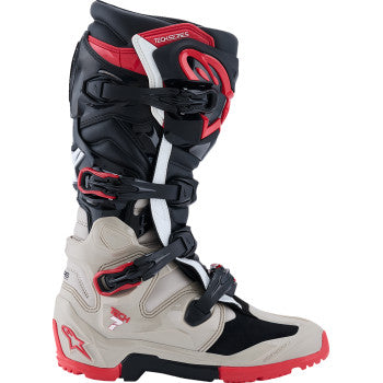 ALPINESTARS Tech 7 Enduro Boots - Black/Light Gray/Bright Red - US 9 2010426-1903-9