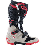 ALPINESTARS Tech 7 Enduro Boots - Black/Light Gray/Bright Red - US 9 2010426-1903-9