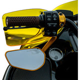 KLOCK WERKS Flare® Handguards - Harley-Davidson Hydraulic Clutch - Yellow KWS-01-0131-HC