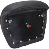 MUSTANG Chopped Tour-Pak® Pad - Mandarin Orange Stitching - FLH/FLT '23-'25 88440MO