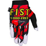 FIST HANDWEAR Strapped 90's Gloves - Red - Small F-GS-01027-S