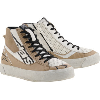 ALPINESTARS Stella Stated Flair Shoes - Warm Gray/White - US 11 2541426-9322-11