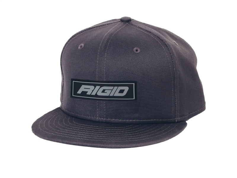 Rigid Industries Grey Flat Bill Hat w/ Rigid Patch 1032
