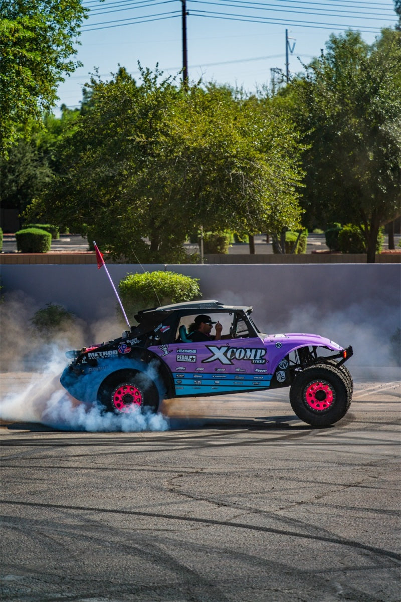Rigid Industries x SHREDDY 360-Series 4in Lights w/Wt Bcklght (2) + 6 Covers (2 Pink/2 Teal/2 Blk) 36117-SHREDDY