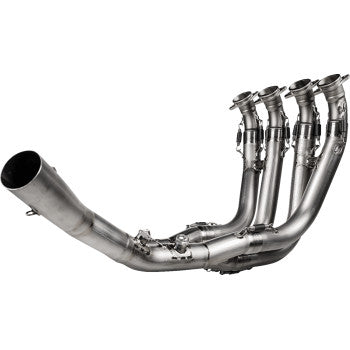 AKRAPOVIC M1000RR 2025 - 2026 Oval Port Header Pipe - Titanium BMW  E-B10E10  1812-0601