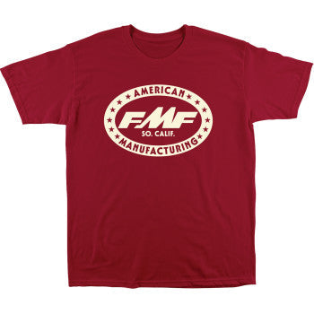 FMF Undefeated T-Shirt - Red - 2XL SU25118900RED2X