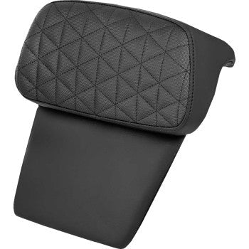 SADDLEMEN Chopped Tour Pak Backrest Pad - Tri-Gripper - FLH/FLT '14-'25 814-07-162