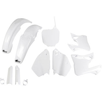 UFO Body Kit - White - YZ 125/250 '00-'01 YAKIT300F@046