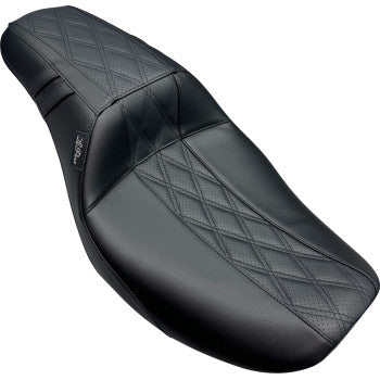 LE PERA Outcast Daddy Long Legs Seat - w/o Backrest - GT2 Inlay - FLH/FLT '23-'24 LV-987DLGT2