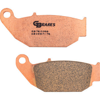GBRAKES Brake Pads Hh Sintered  GB0597-76
