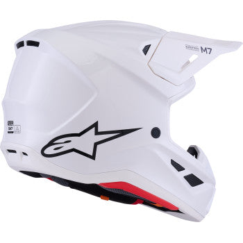 ALPINESTARS SM7 Helmet - Solid - Gloss White - 2XL 8301426-2180-XXL