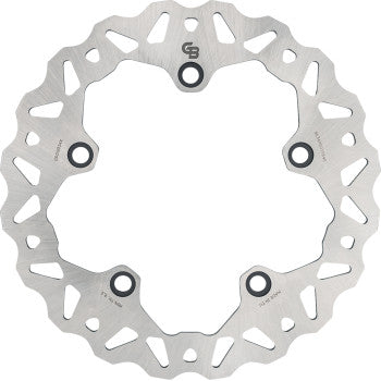 GBRAKES Brake Rotor 265mm Solid Mount Wave Rear GBD9034X