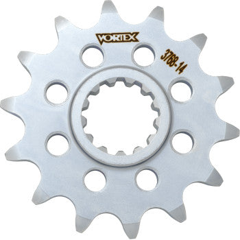 VORTEX Front Sprocket - 14 Tooth - Silver - Ninja ZX-4RR 3768-14