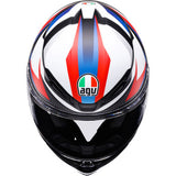 AGV Helmet K6 S Timewarp Matte Black/Red/Blue Xl 2118395016-028-XL