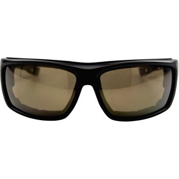 BOBSTER Sunglasses Deadwood Matte Black Brown Revo BDW002
