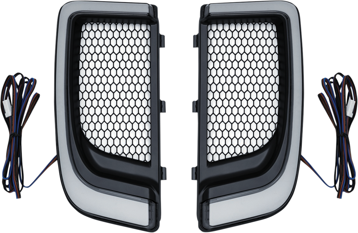 KURYAKYN Lower Grille - LED - Black 5064