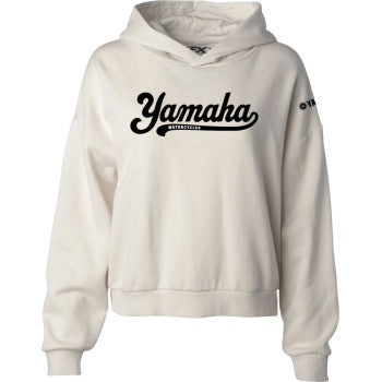 FACTORY EFFEX Hoodie Womens Yamaha Scripty Bone Lg 29-88204
