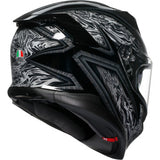 AGV K7 Helmet - Damascus - Black/Silver - Large 0101-17974