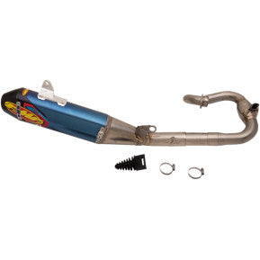 FMF 4.1 RCT Exhaust with MegaBomb - Anodized Titanium YZ250F/FX 2019-2026 044457 1820-1841