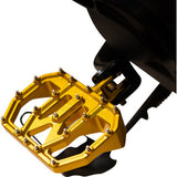 THRASHIN SUPPLY CO. Mini Aggressor Floorboards - Gold - Rear TSC-2031-5-D