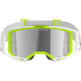 ALPINESTARS GOGGLES Goggle Vision 8 Wrdmrk Wht/Ylw Fl/Mir Sil 5101325-2501