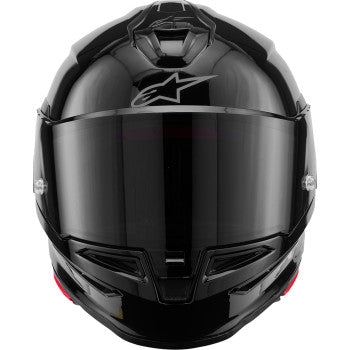ALPINESTARS Supertech R7 Helmet - 22.06 - Solid - Gloss Black - Large   8202126-1180-L