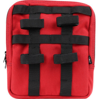 THRASHIN SUPPLY CO. Handlebar Bag Slim - Red THB-0034