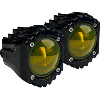 CUSTOM DYNAMICS Fog Light - Selective Yellow - Harley-Davidson® SD-FOG-4Y