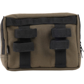 THRASHIN SUPPLY CO. Handlebar Bag - Green THB-0007