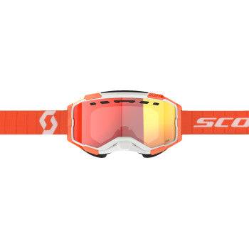SCOTT Fury Snow Cross Goggle - Orange - Enhancer Red Chrome Lens 278605-0036312